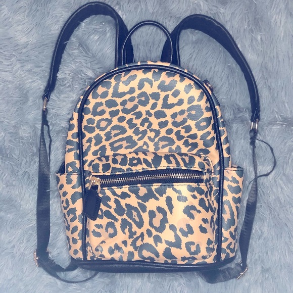 MMS Design Studio Handbags - Mini Animal Print Backpack